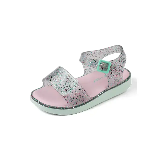 Papete Infantil Menina Summer Mar & Cor - Transparente/Glitter