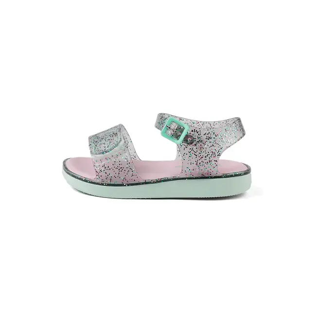 Papete Infantil Menina Summer Mar & Cor - Transparente/Glitter