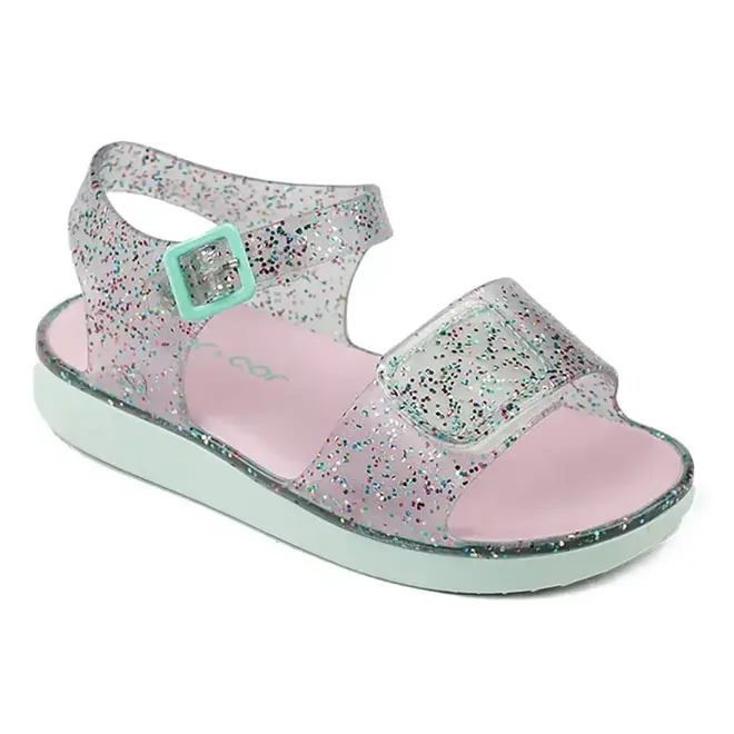 Papete Infantil Menina Summer Mar & Cor - Transparente/Glitter