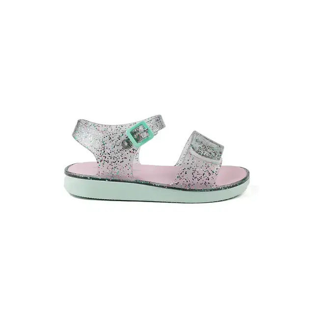 Papete Infantil Menina Summer Mar & Cor - Transparente/Glitter