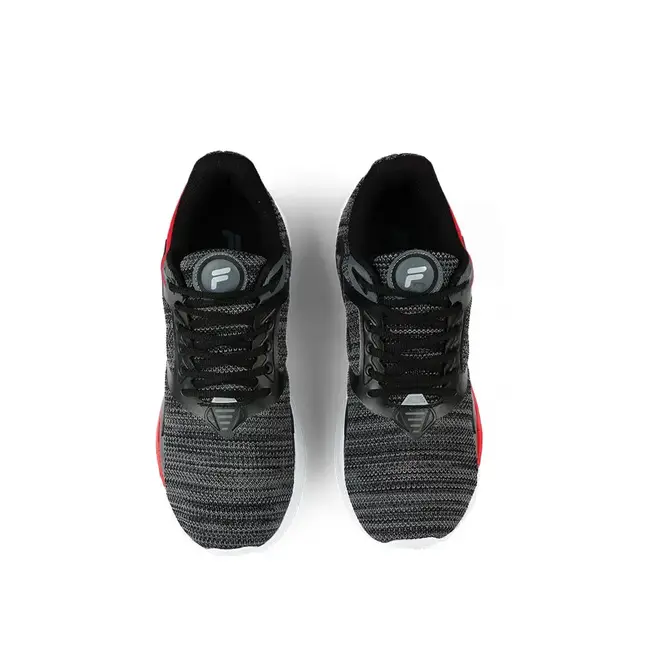 Tênis Esportivo Treino Fila Discovery Preto e Vermelho Masculino
