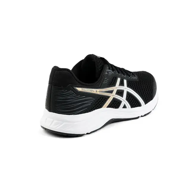 Tênis Esportivo Asics Raiden Masculino Preto