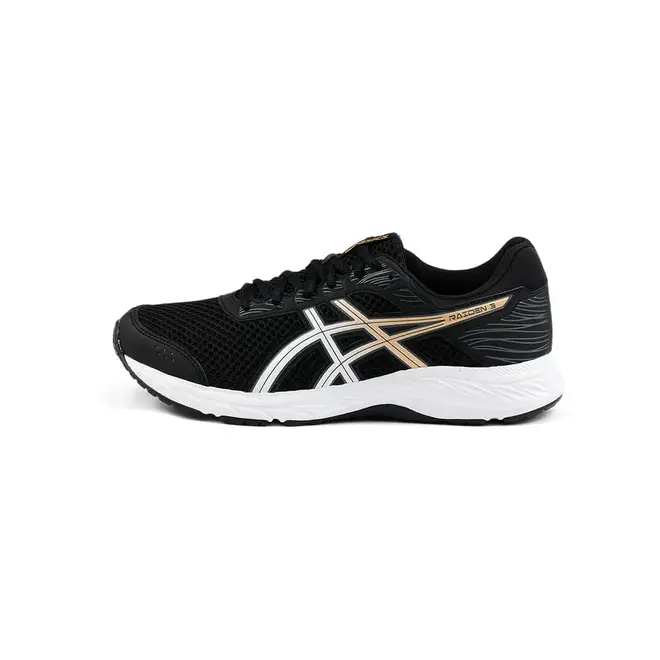 Tênis Esportivo Asics Raiden Masculino Preto