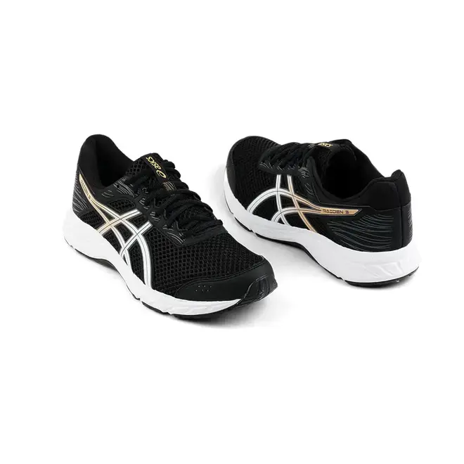 Tênis Esportivo Asics Raiden Masculino Preto