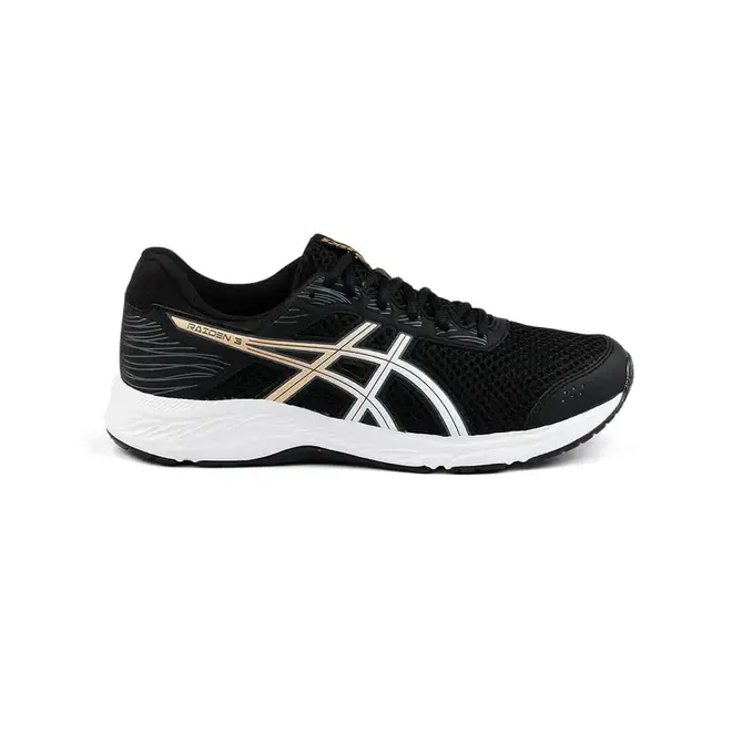 Tênis Esportivo Asics Raiden Masculino Preto
