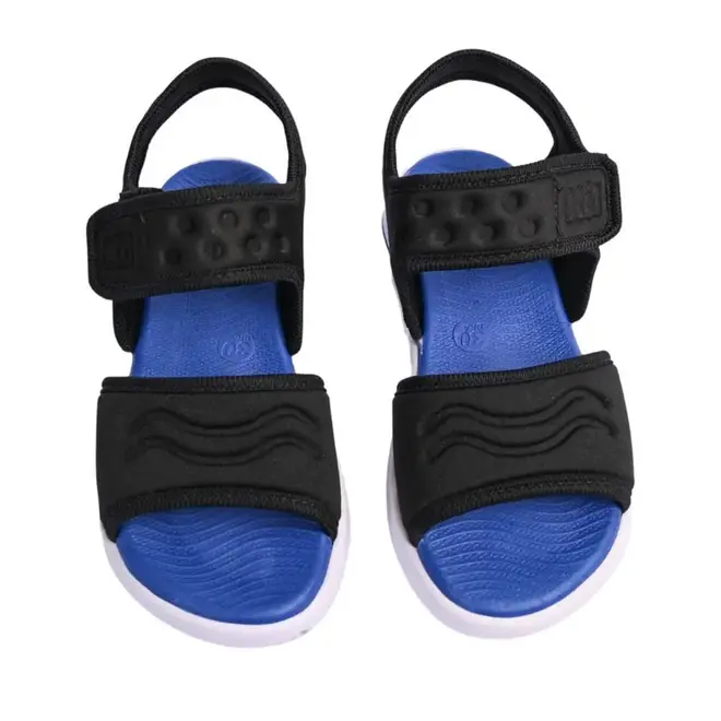 Sandália Kidy Papete Preto e Azul Infantil