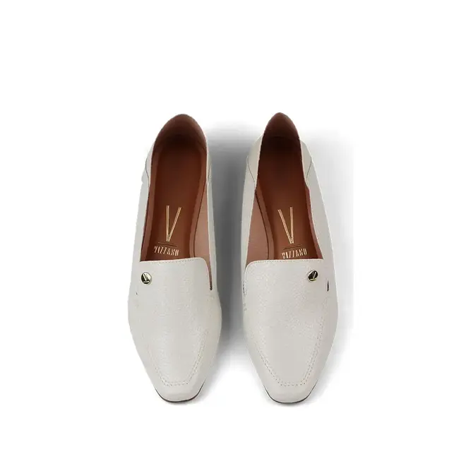 Sapato Mocassim Feminino Vizzano - Off White