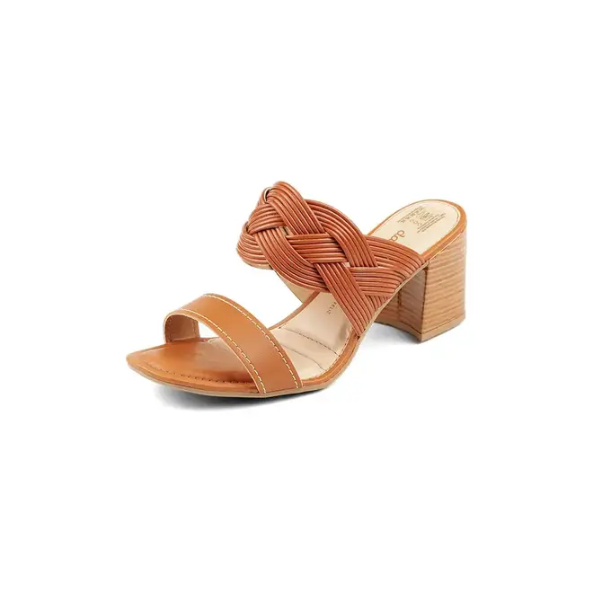 Tamanco Dakota Salto Médio Caramelo Feminino