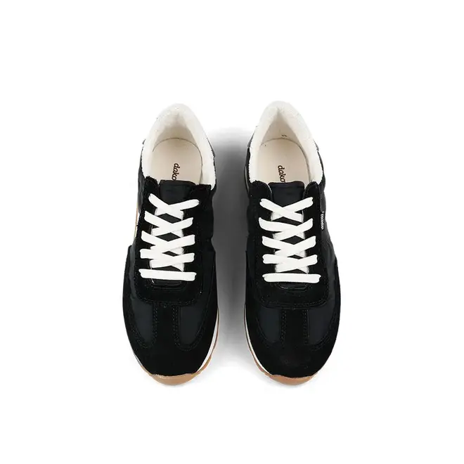 Tênis Dakota Casual Jogging Preto e Branco Feminino