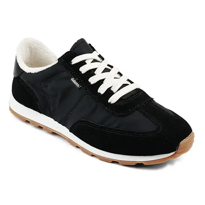Tênis Dakota Casual Jogging Preto e Branco Feminino