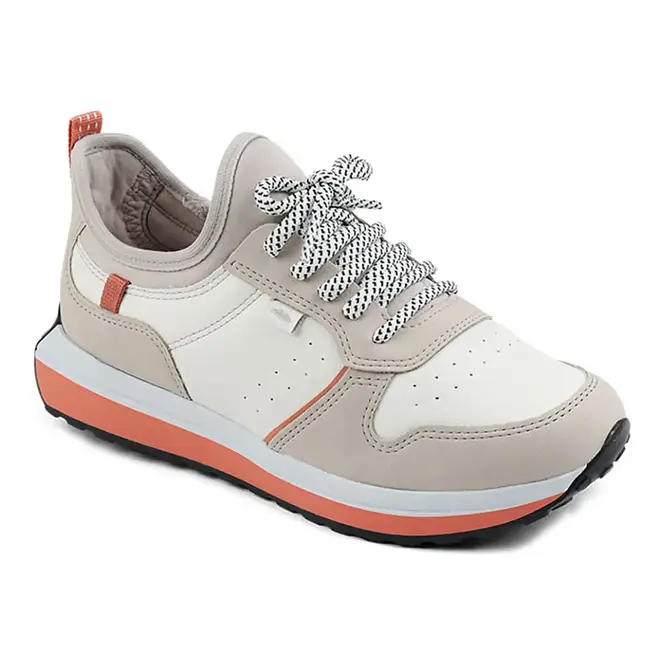 Tênis Dakota Casual Jogging  Cinza e Branco Feminino