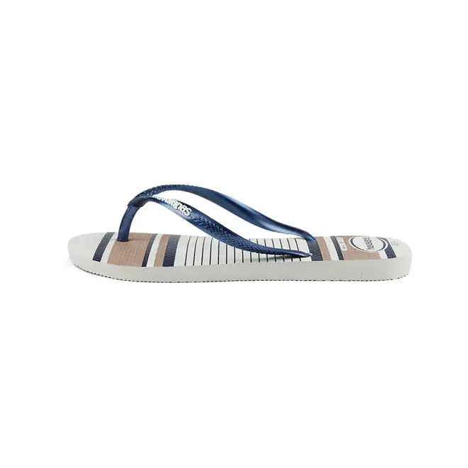 Chinelo Feminino Havaianas Slim Nautical Feminina Marinho
