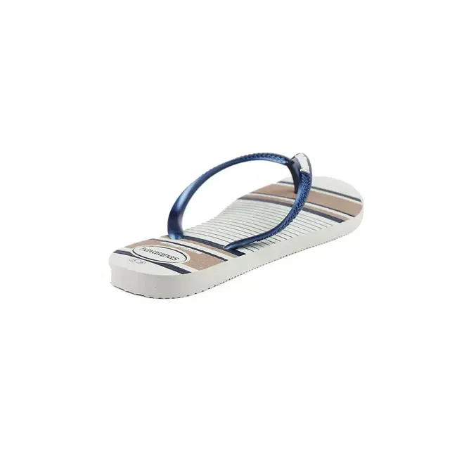 Chinelo Feminino Havaianas Slim Nautical Feminina Marinho