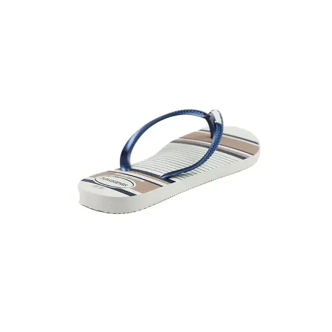 Chinelo Feminino Havaianas Slim Nautical Feminina Marinho