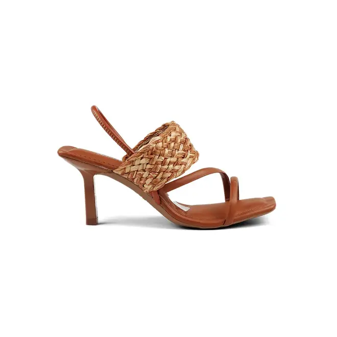 Sandalia Dakota Salto Alto Marrom Feminino