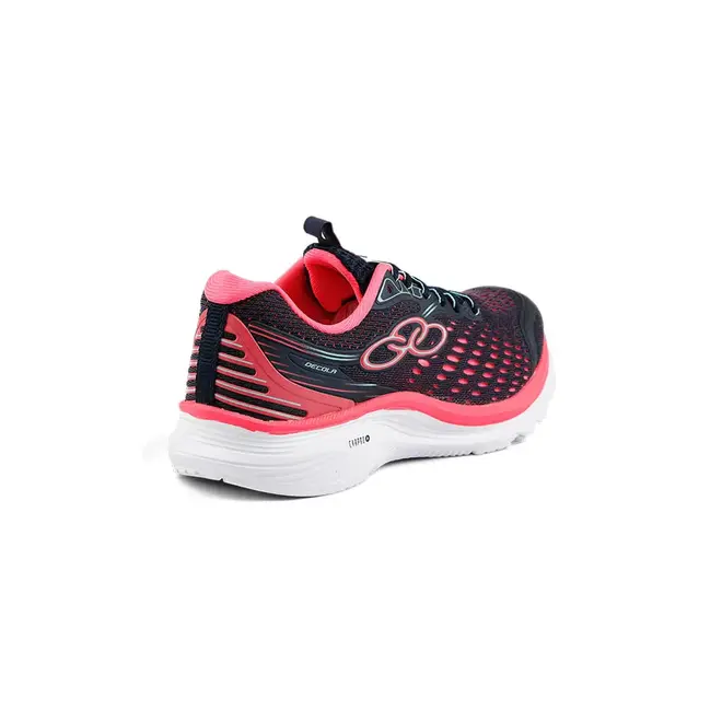 Tênis Feminino Olympikus Decola Infantil - Preto e Rosa