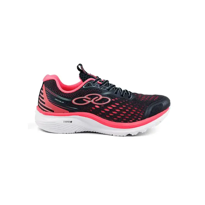 Tênis Feminino Olympikus Decola Infantil - Preto e Rosa