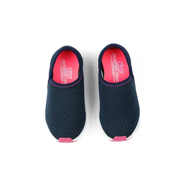 Tenis Casual Kidy Dia A Dia Azul e Rosa Infantil