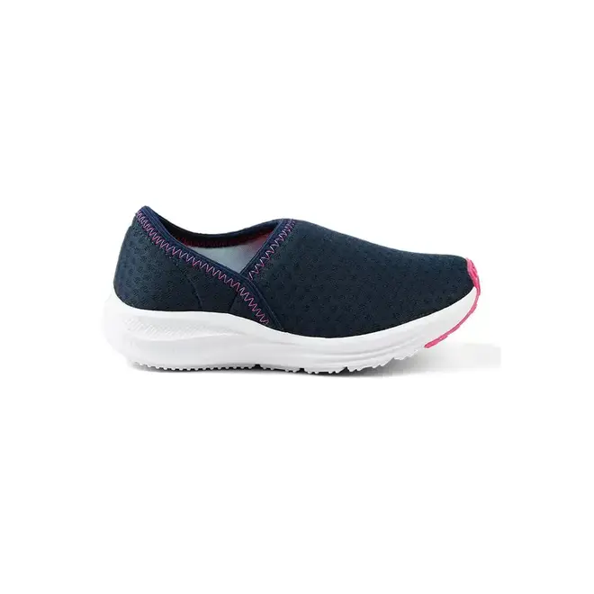 Tenis Casual Kidy Dia A Dia Azul e Rosa Infantil