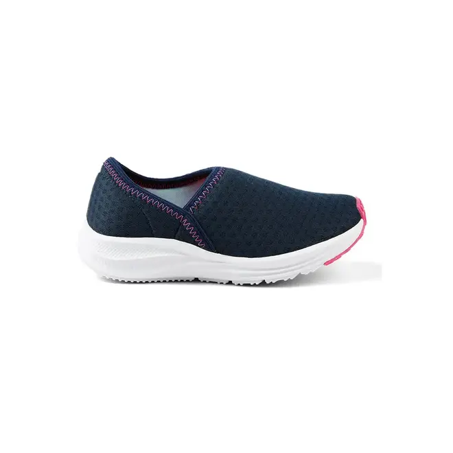 Tenis Casual Kidy Dia A Dia Azul e Rosa Infantil