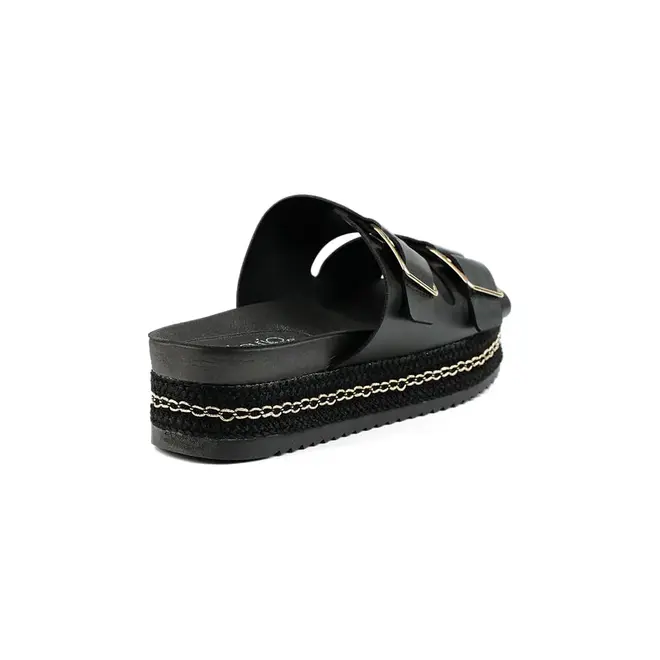 Tamanco Flatform Beira Rio 8378-617 - Preto