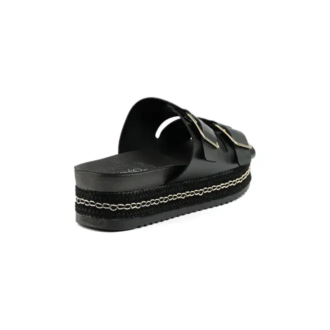 Tamanco Flatform Beira Rio - Preto