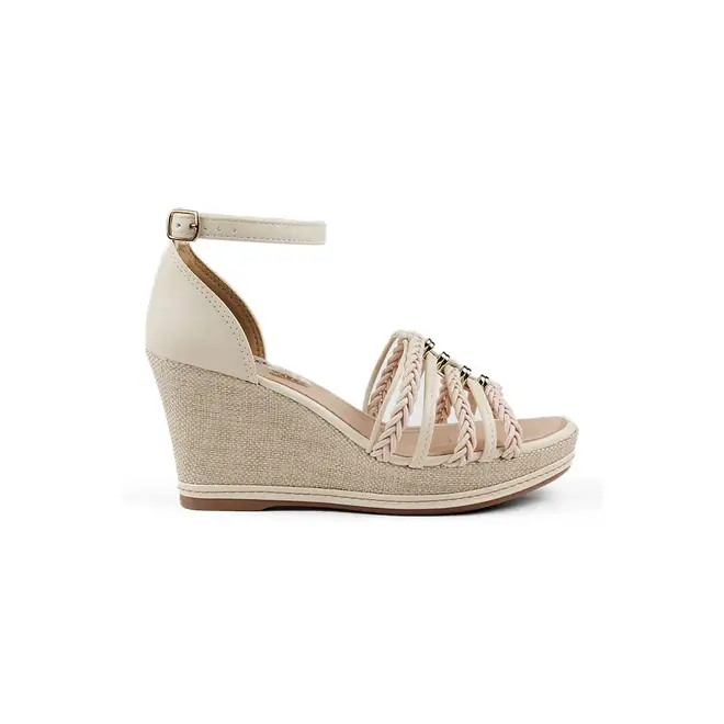Sandália Dakota Plataforma Branco Feminino