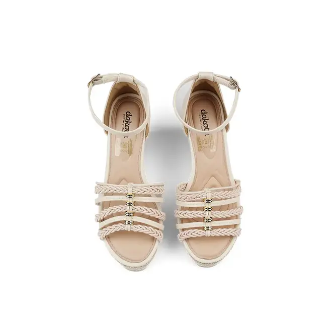 Sandália Dakota Plataforma Branco Feminino