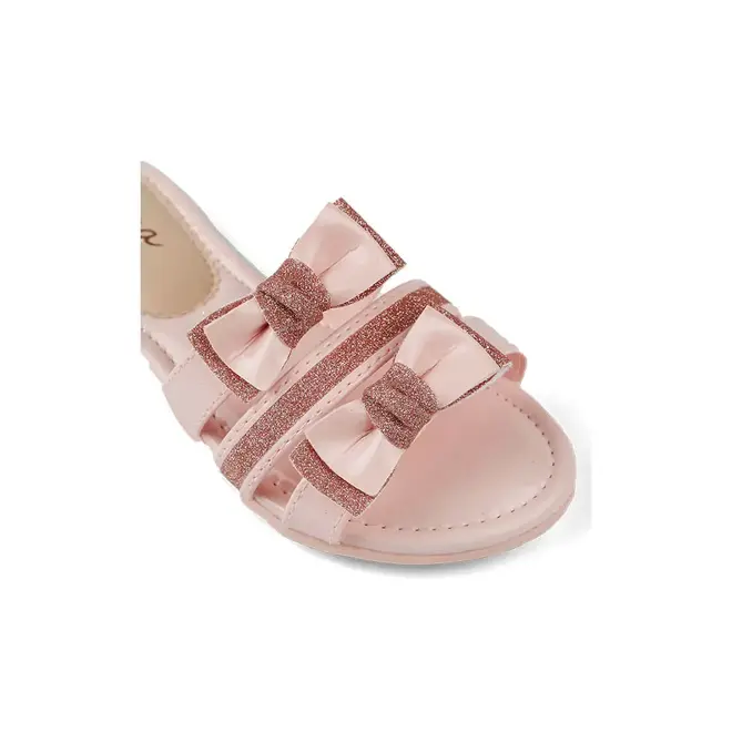 Tamanco Infantil Flat Kidy Nude