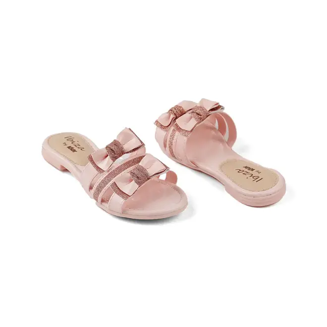Tamanco Infantil Flat Kidy Nude