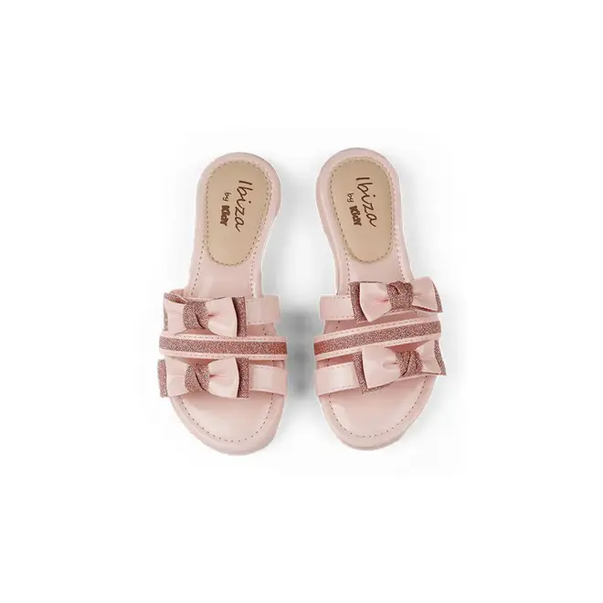 Tamanco Infantil Flat Kidy Nude
