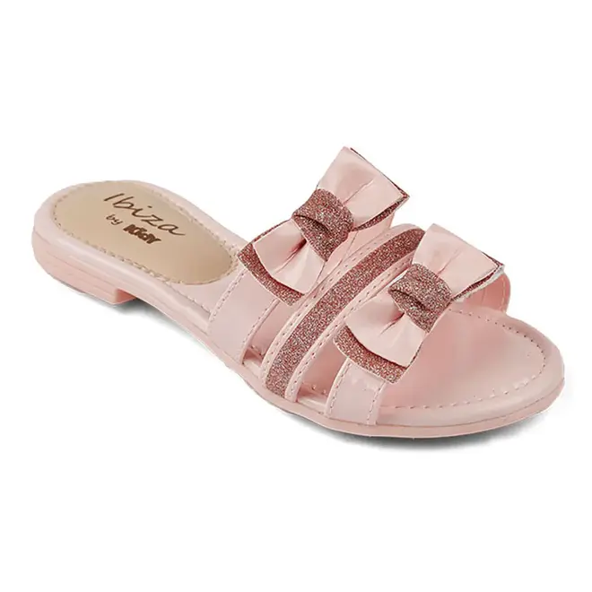 Tamanco Infantil Flat Kidy Nude