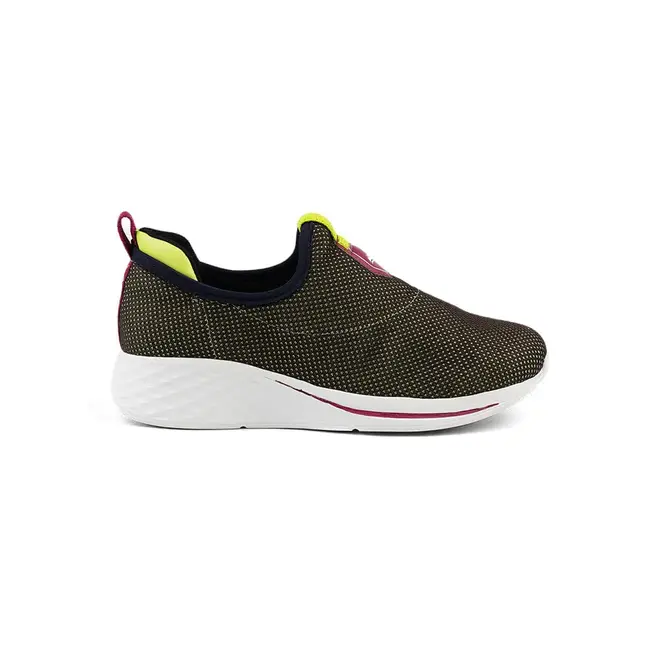 Tênis Dakota Slip On Play Marinho e Verde Feminino