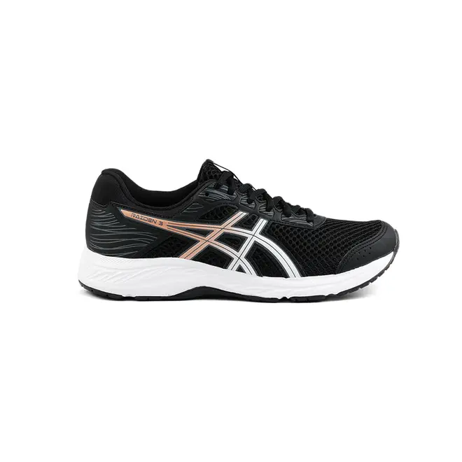 Tênis Esportivo Asisc Raiden 3 Feminino Preto