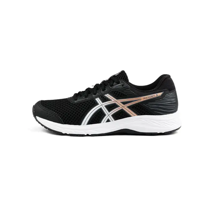 Tênis Esportivo Asisc Raiden 3 Feminino Preto