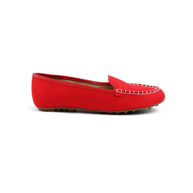 Mocassim Beira Rio Vermelho Feminino