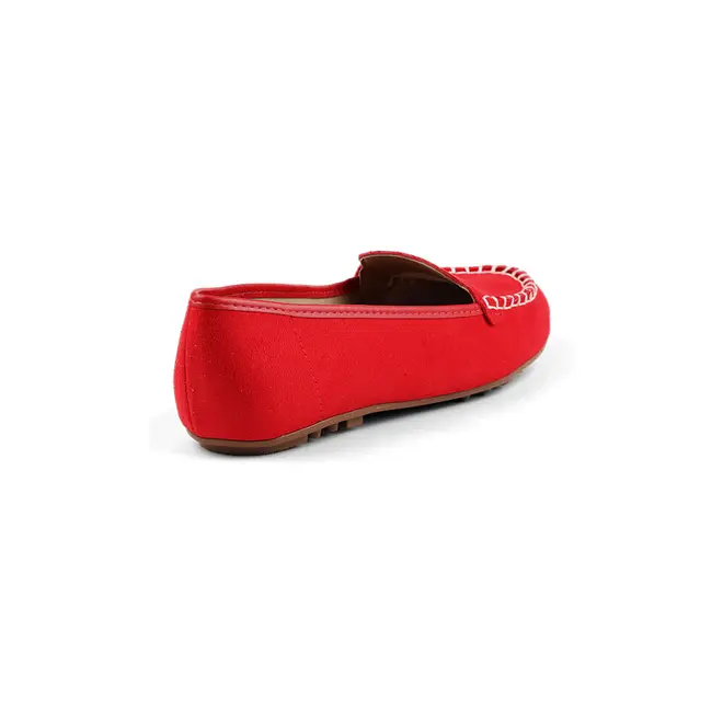 Mocassim Beira Rio Vermelho Feminino