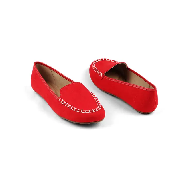Mocassim Beira Rio Vermelho Feminino