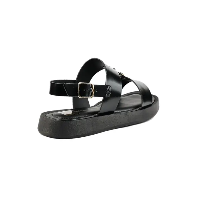 Sandália Flatform Dakota Detalhes Preto Feminino