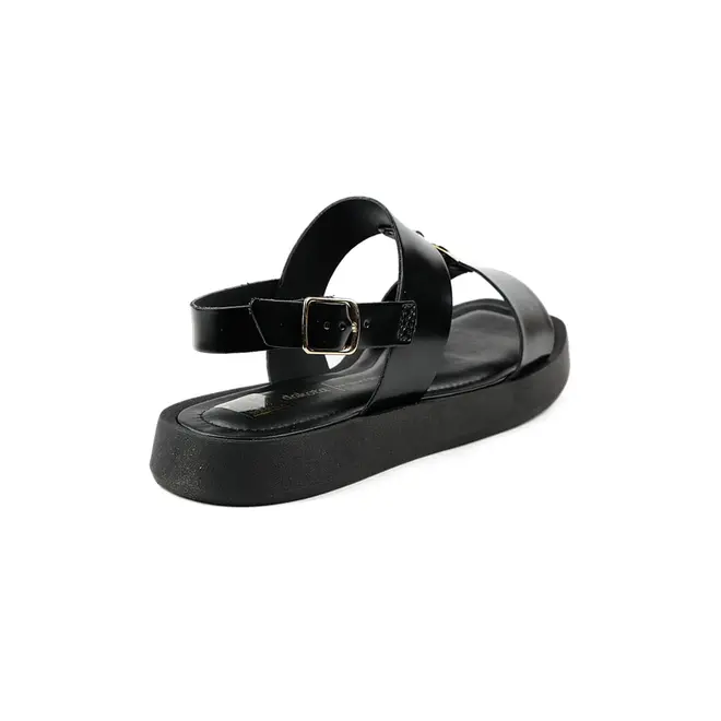 Sandália Flatform Dakota Detalhes Preto Feminino