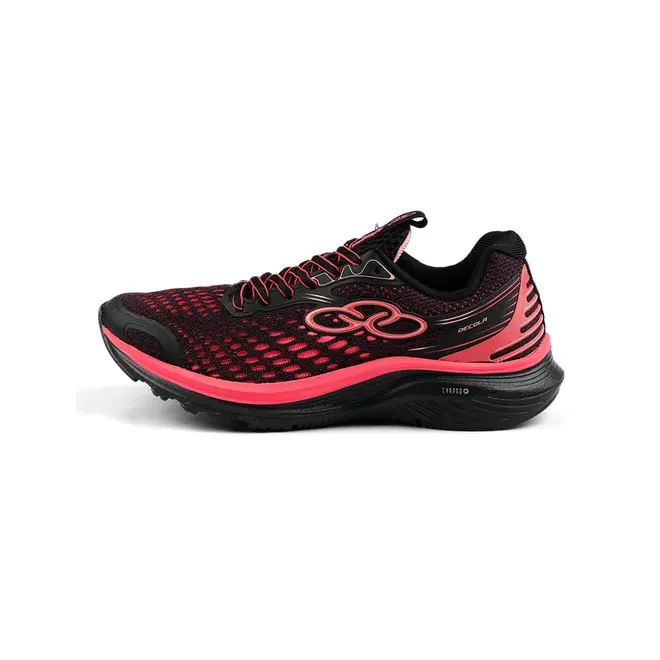Tênis Olympikus  Feminino Decola - Preto e Rosa