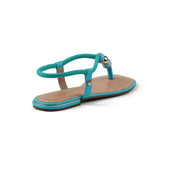 Sandália Itapuã Rasteira Azul Feminino
