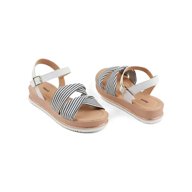 Sandália Infantil Flatform Itapuã listras Feminina
