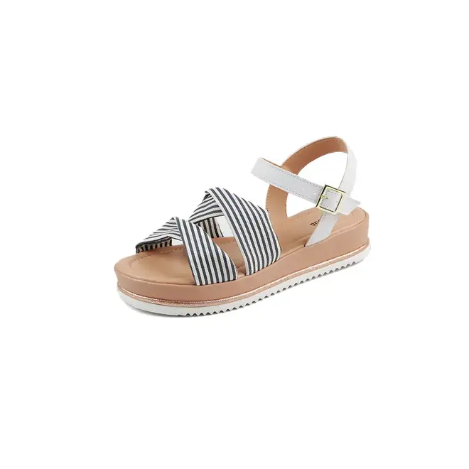 Sandália Infantil Flatform Itapuã listras Feminina