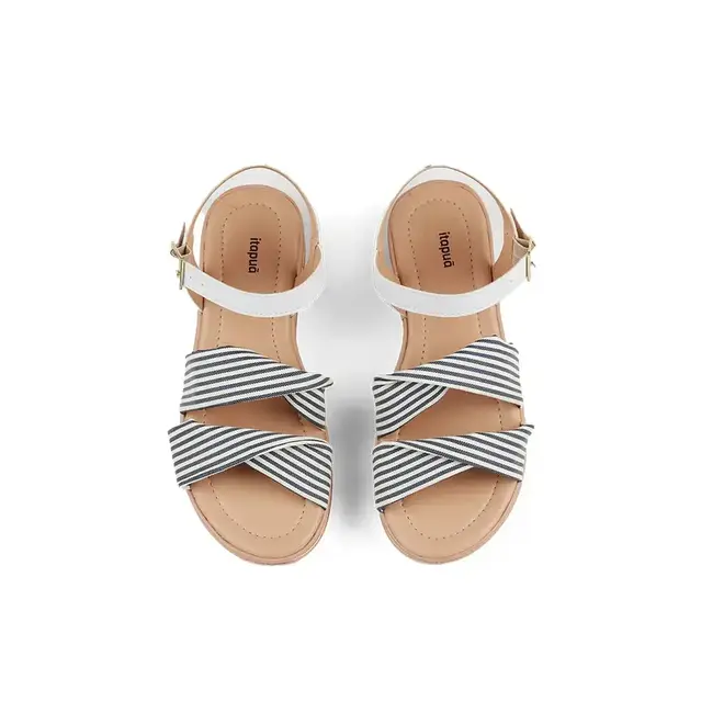 Sandália Infantil Flatform Itapuã listras Feminina