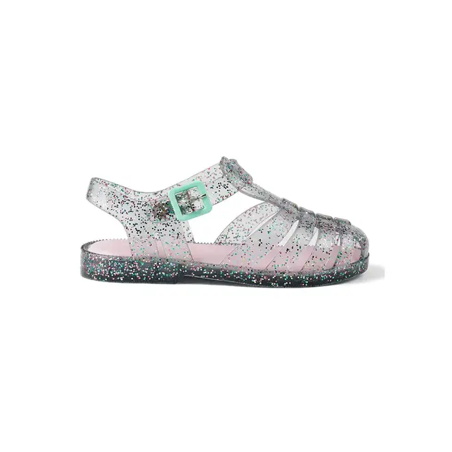 Sandália Flat Infantil Mar & Cor Geladeira Cinza