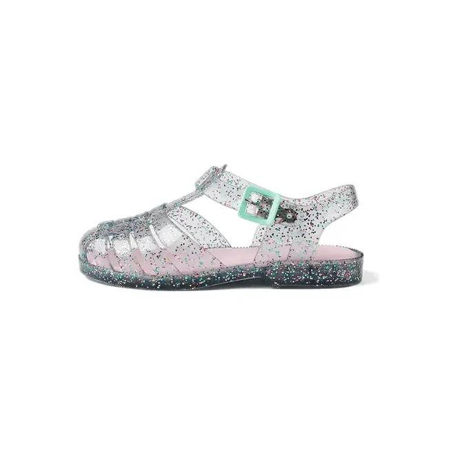 Sandália Flat Infantil Mar & Cor Geladeira Cinza