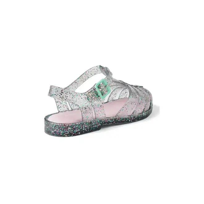 Sandália Flat Infantil Mar & Cor Geladeira Cinza