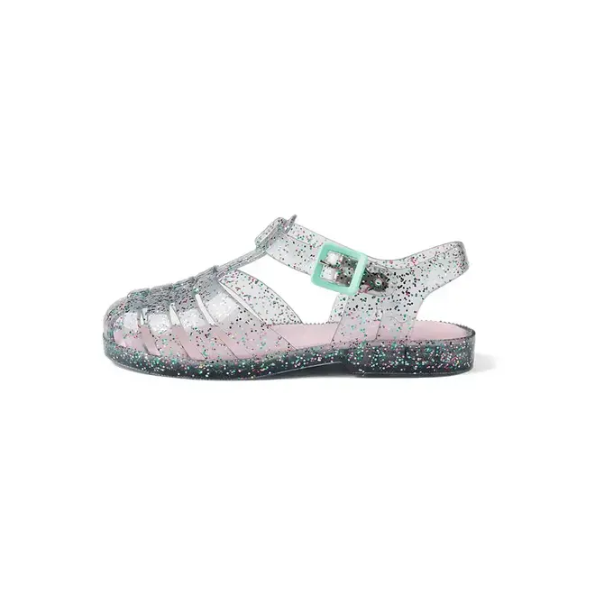 Sandália Flat Infantil Mar & Cor Geladeira Cinza