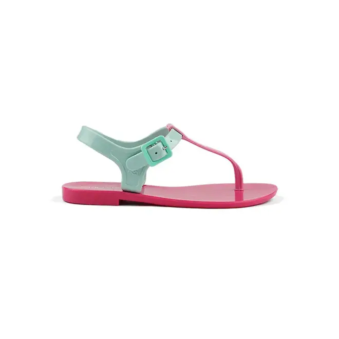 Sandália Mar & Cor Flat com Óculos Rosa Feminino
